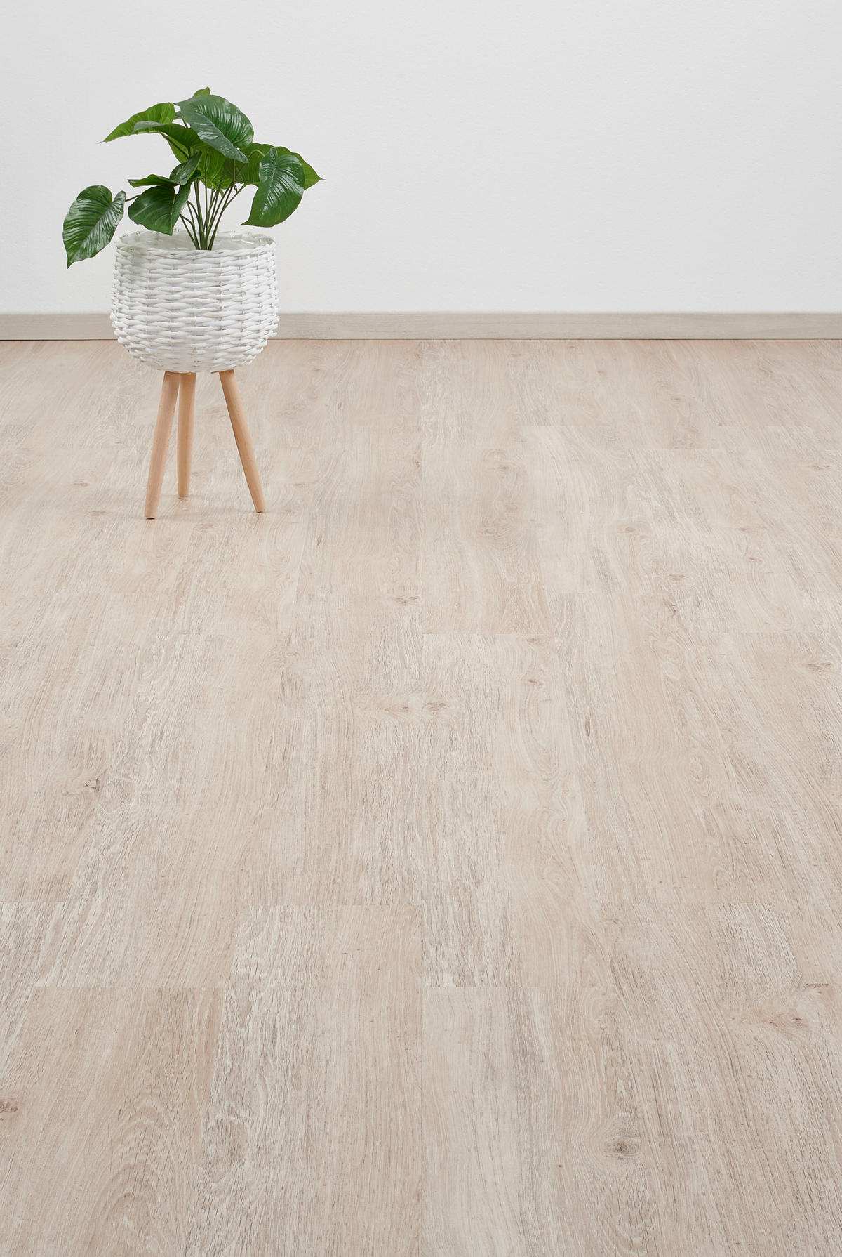 Click-Vinylboden Diele hell ca. 2,17 m² im Paket  B/L: ca. 17,78x121,92 cm pro Paket Diele hell ca. 2,17 m² im Paket - (17,78/121,92cm)