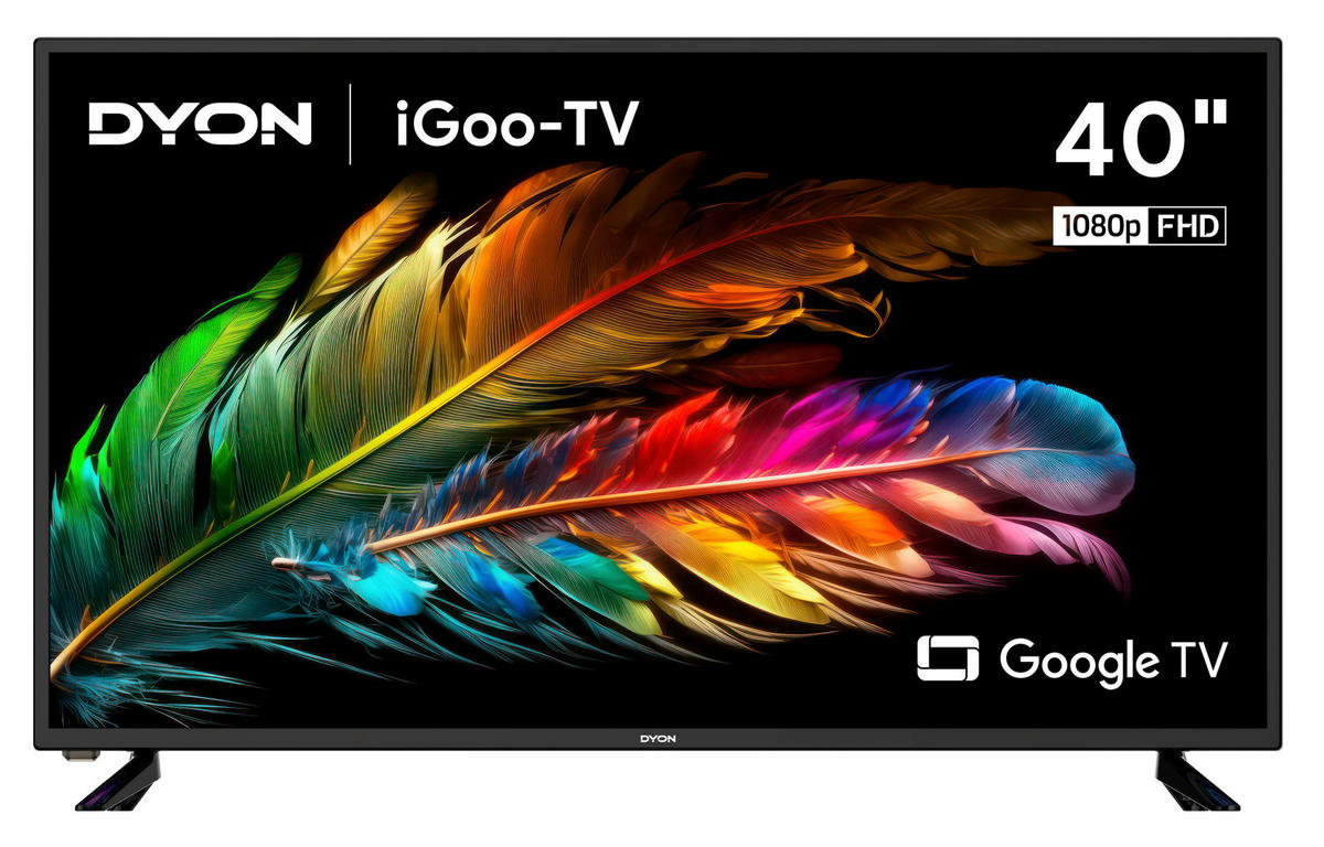 Dyon LED-Smart-TV iGoo-TV 40F 40 Zoll Diagonale ca. 100 cm LED-Smart-TV_iGoo-TV_40F - (90,00/8,70/51,10cm) - Dyon