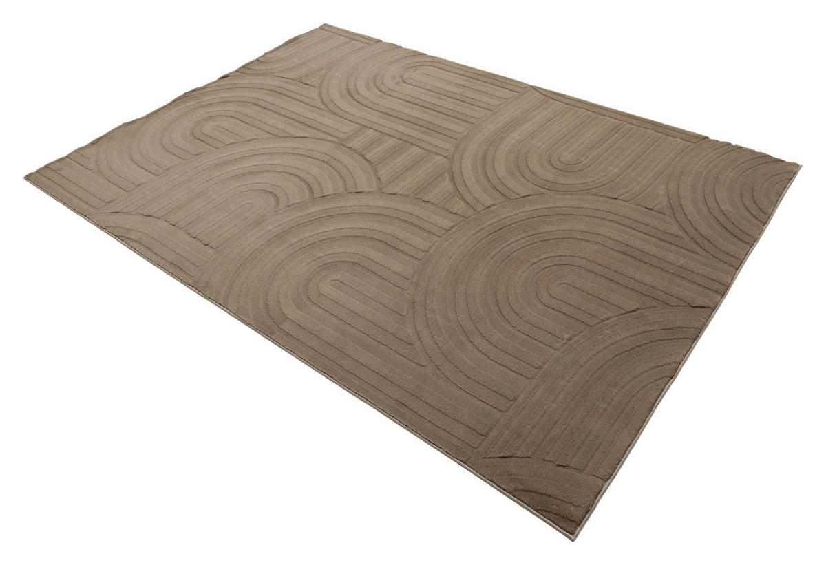 Obsession Teppich Interstellar taupe B/H/L: ca. 160x16x230 cm Interstellar - taupe (230,00/160,00/16,00cm) - Obsession