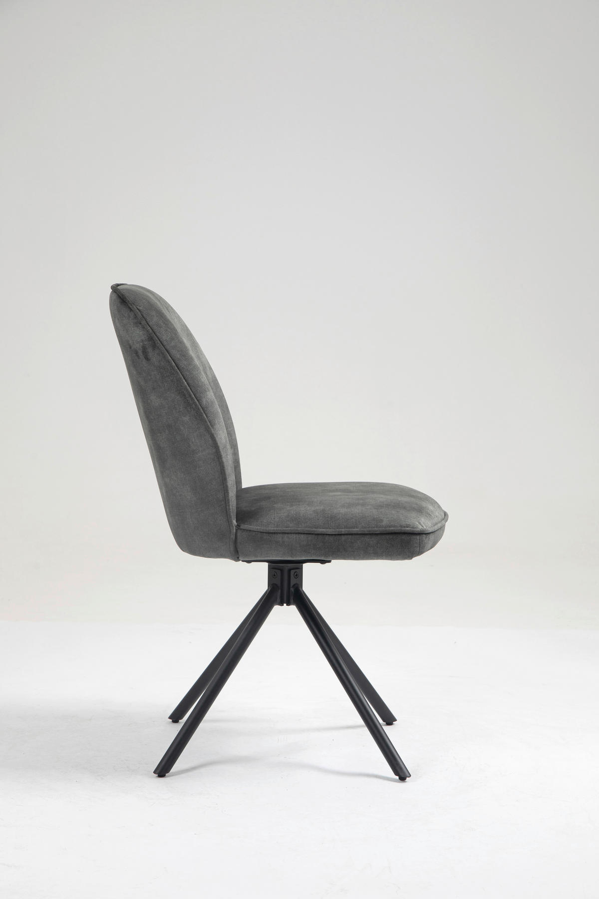 Stuhl Mailand moosgrün Microfaser B/H/T: ca. 53x89x64 cm Mailand - moosgrün (53,00/89,00/64,00cm)