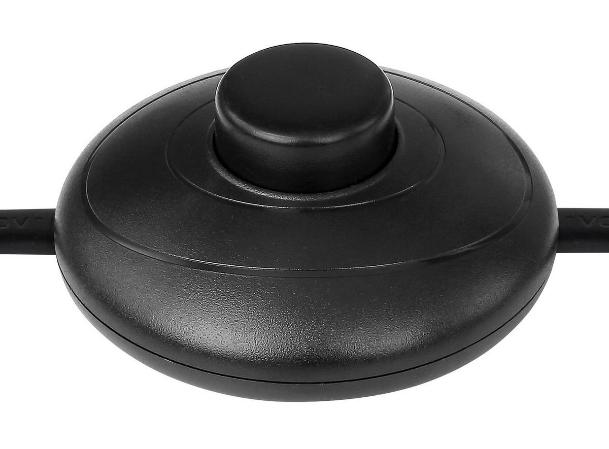 GLOBO Stehleuchte mattschwarz Metall Glas B/H/T: ca. 60x175x80 cm 3 Brennstellen 15345-3S - mattschwarz (60,00/175,00/80,00cm) - GLOBO