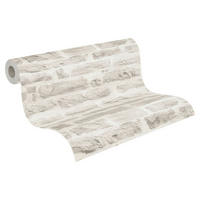 A.S.Creation Vliestapete Best of Wood`n Stone 2nd Edition Steine grau hellgrau B/L: ca. 53x1005 cm Best of Wood`n Stone 2nd Edition - hellgrau/grau (53,00/1005,00cm) - A.S.Creation