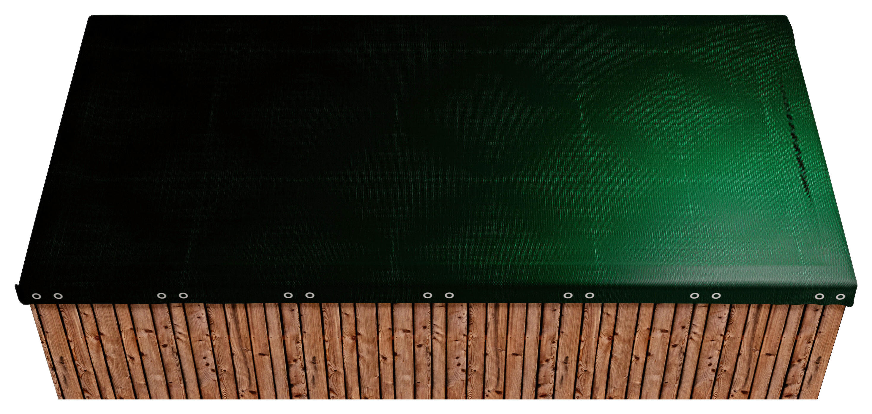 Grasekamp Abdeckplane für Pool eckig grün Kunststoff B/L: ca. 400x800 cm Abdeckplane_eckig_800x400cm - schwarz/grün (400,00/800,00cm) - Grasekamp