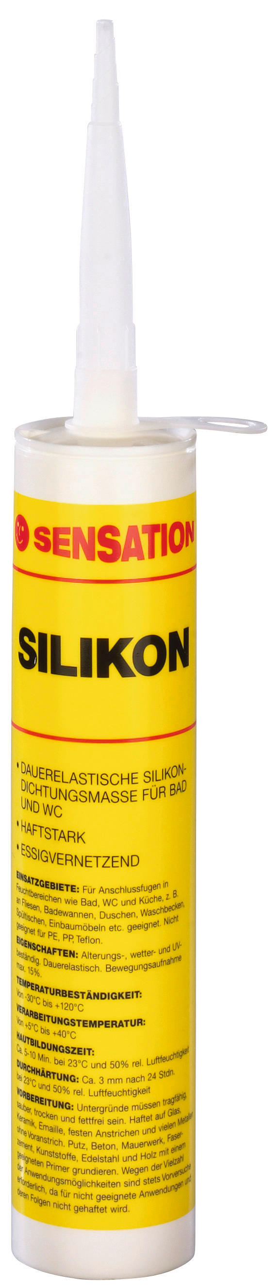 Sensation Silikon transparent ca. 0,31 l