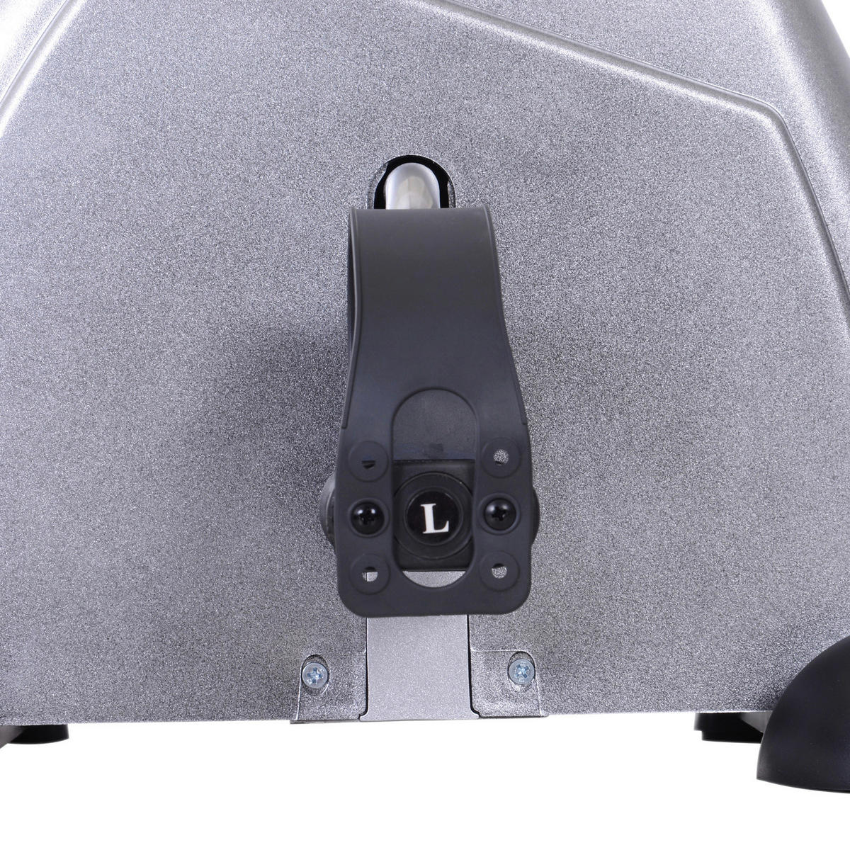 HOMCOM Pedaltrainer silber Metall B/H/T: ca. 39x31x40 cm Pedaltrainer__LCD-Display - silber (39,00/31,00/40,00cm) - HOMCOM