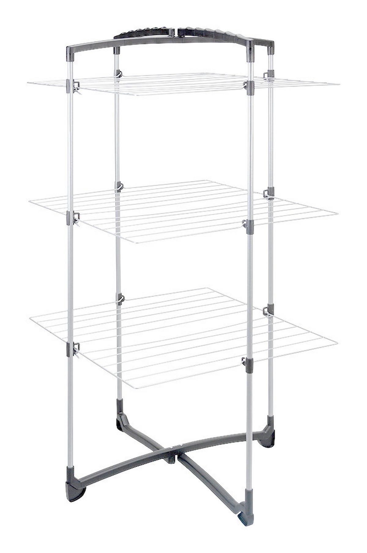 Metaltex Turmwäschetrockner silber Turmwäschetrockner_Fortino - silber (69,00/64,00/134,00cm) - Metaltex