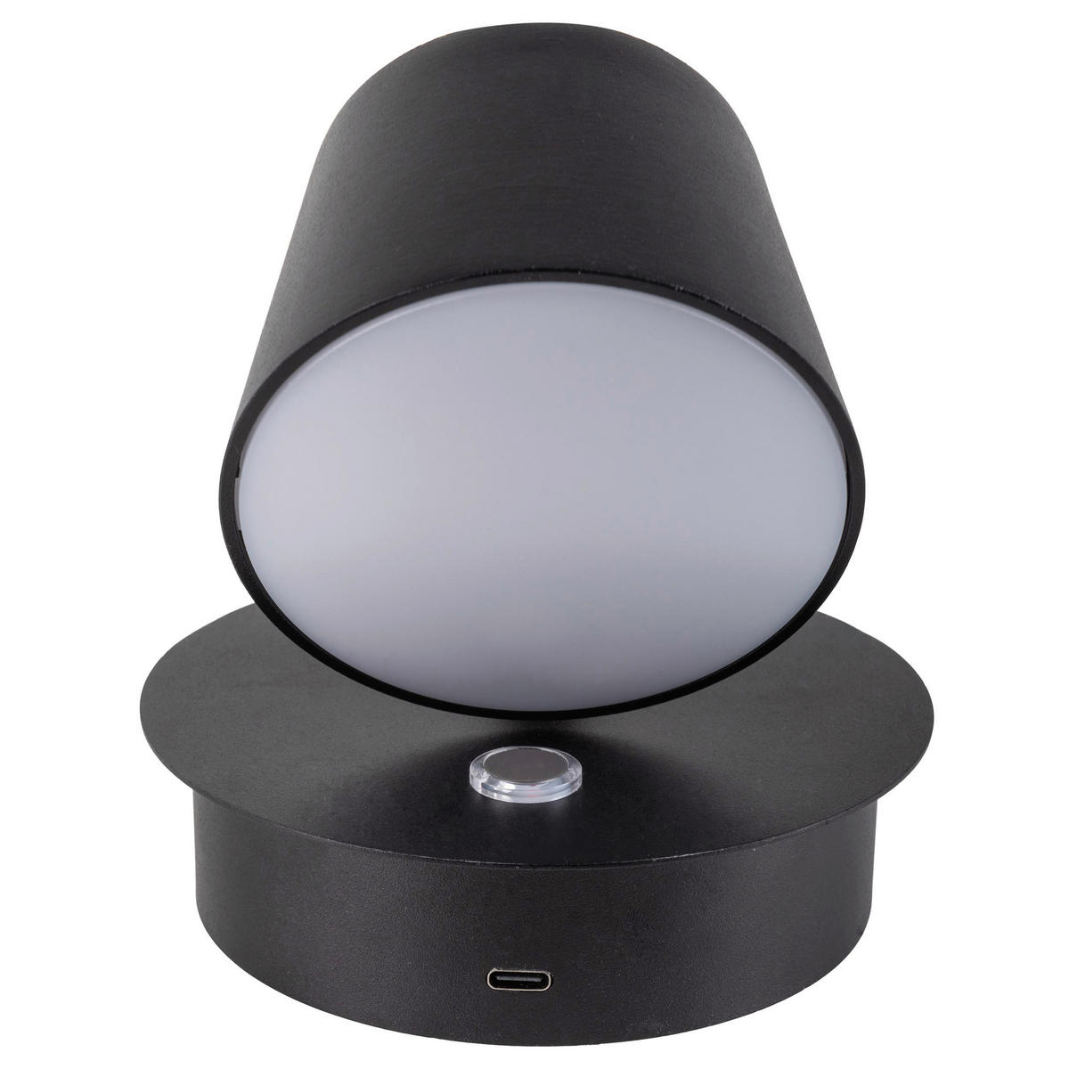 Näve Leuchten LED-Wandleuchte schwarz Metall Kunststoff B/H/T: ca. 12x12x14,5 cm TONDO - schwarz (12,00/12,00/14,50cm) - Näve Leuchten
