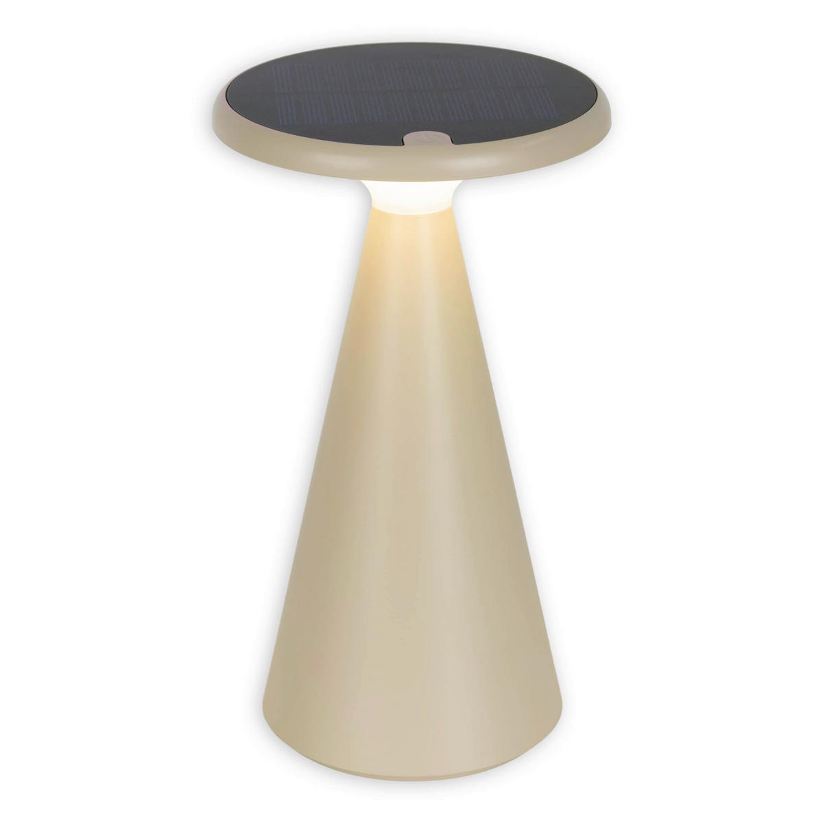LED-Außentischleuchte beige B/H/T/D: ca. 11,5x20x11,5x11,5 cm PALU - beige (11,50/20,00/11,50cm) - Näve Leuchten
