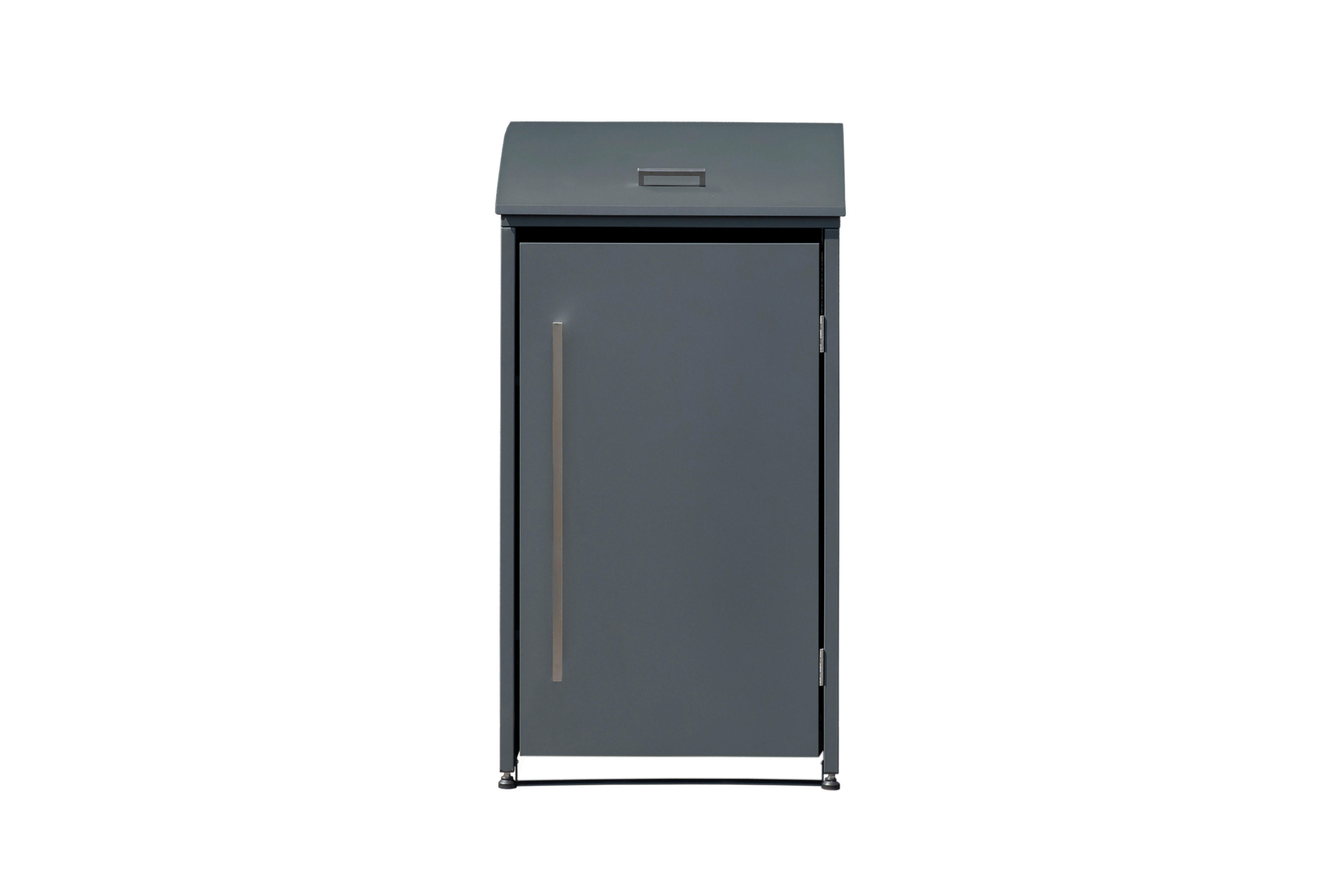 Westmann Mülltonnenbox Moderna anthrazit B/H/L: ca. 72x135x83 cm Moderna - anthrazit (83,00/72,00/135,00cm) - Westmann