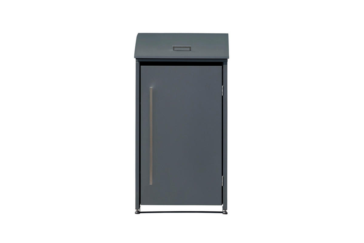 Westmann Mülltonnenbox Moderna anthrazit B/H/L: ca. 72x135x83 cm Moderna - anthrazit (83,00/72,00/135,00cm) - Westmann