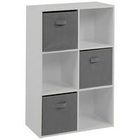 Regal Arvika weiß B/H/T: ca. 60x89x28 cm Arvika - weiß (60,00/89,00/28,00cm)