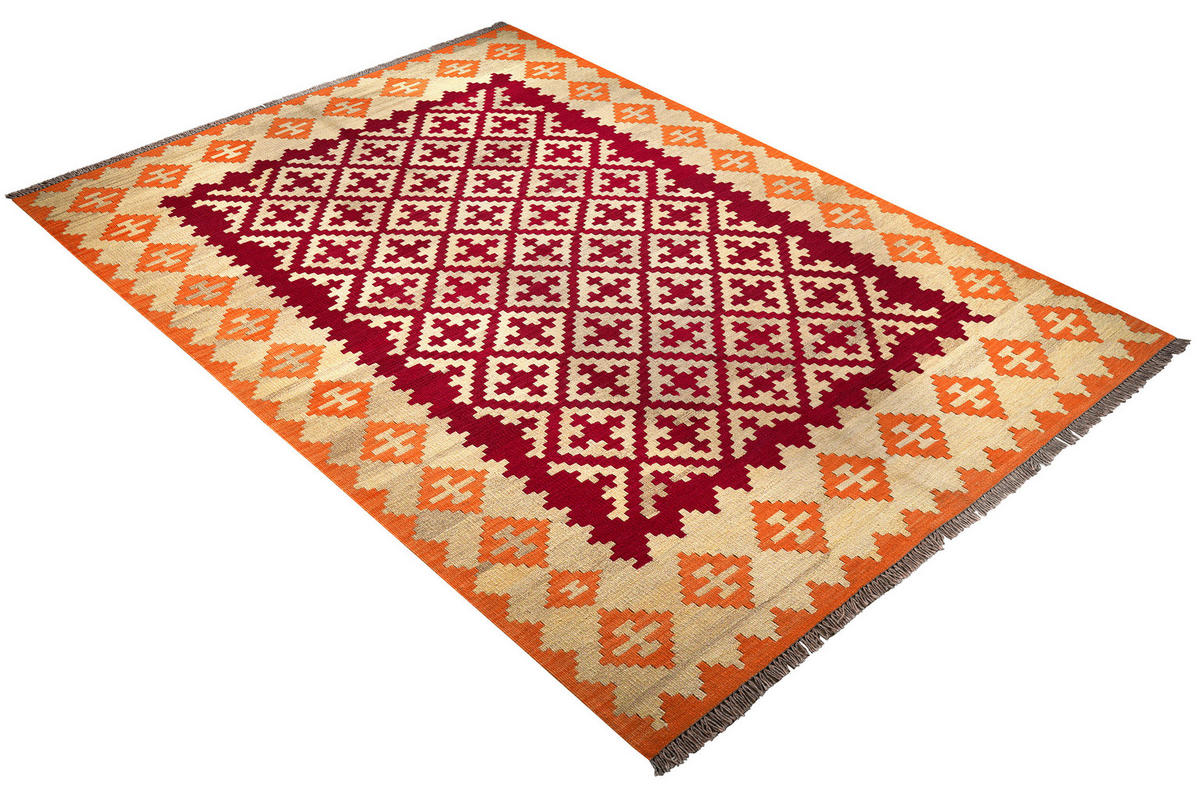 Teppich multicolor B/L: ca. 176x230 cm Teppich Kelim Gashgai - multicolor (176,00/230,00cm)