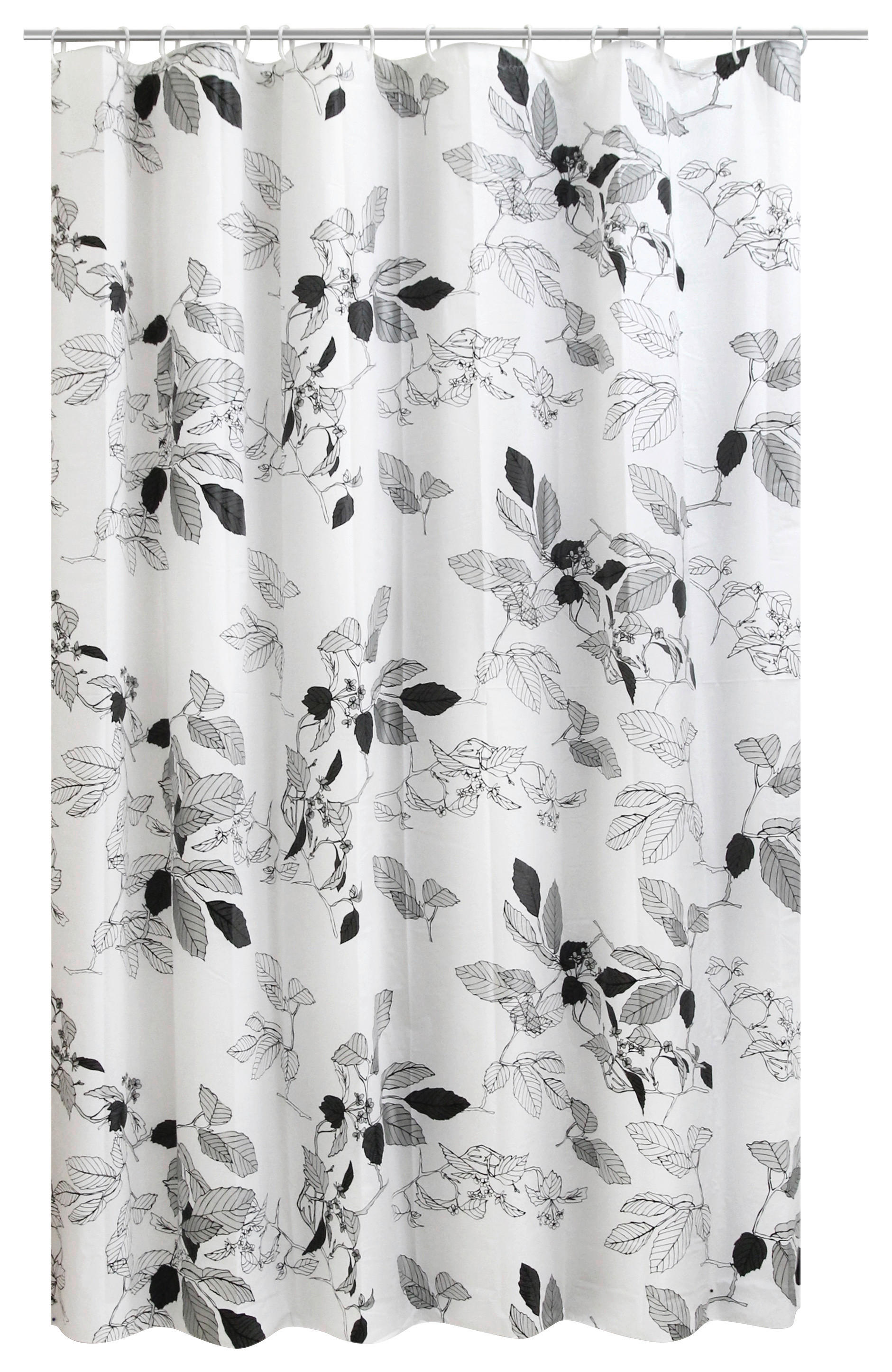 Duschvorhang natur Kunststoff B/L: ca. 180x200 cm Duschvorhang_Flower - natur (180,00/200,00cm) - Acus