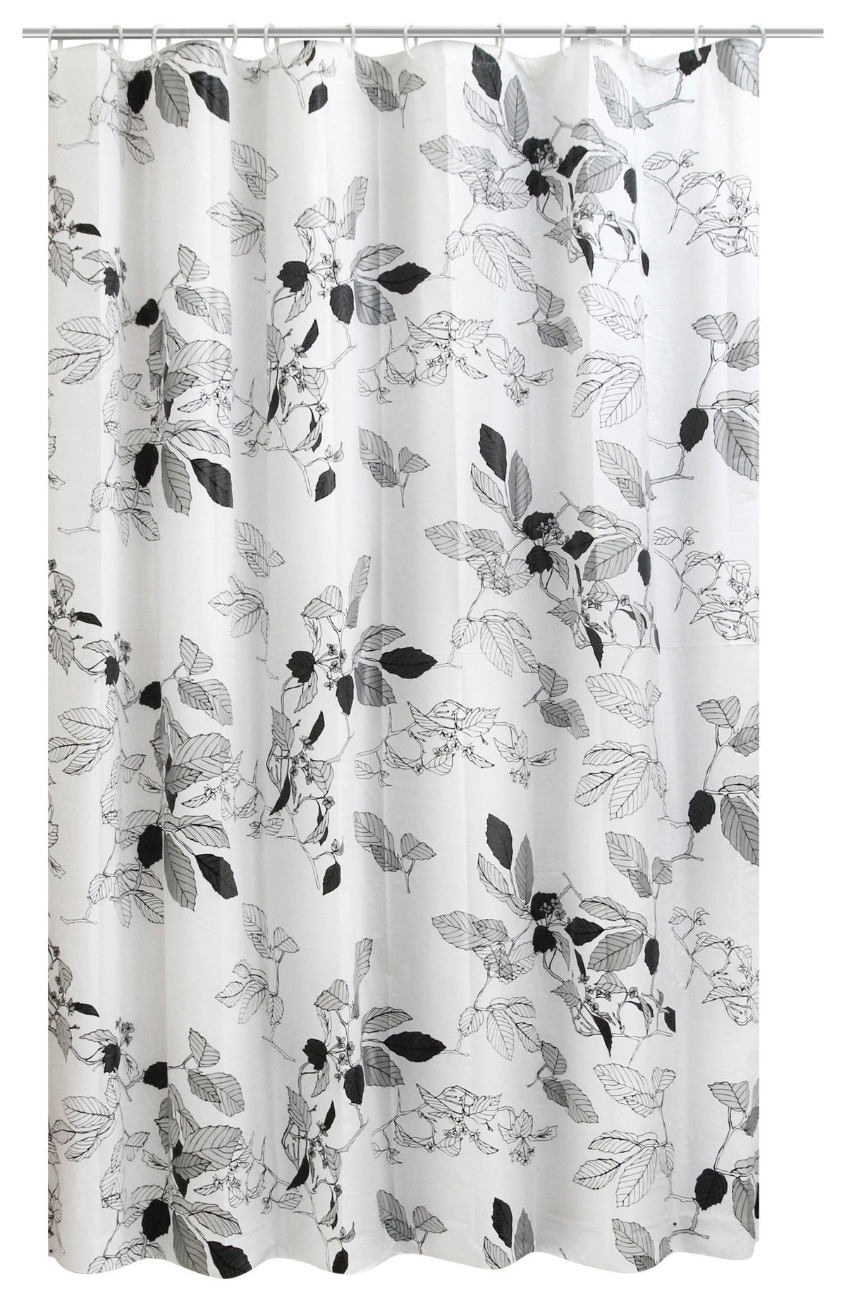 Duschvorhang natur Kunststoff B/L: ca. 180x200 cm Duschvorhang_Flower - natur (180,00/200,00cm) - Acus