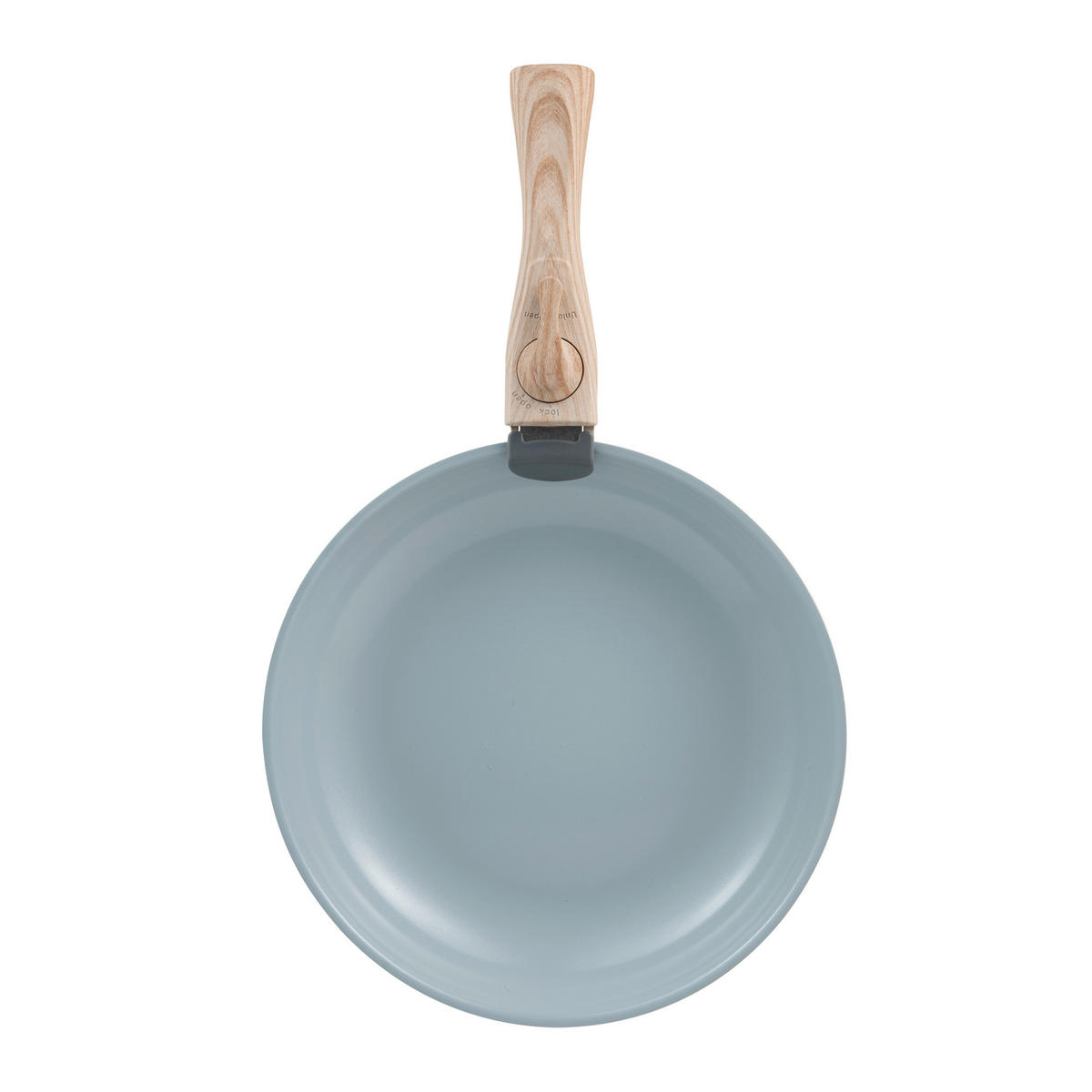 BERGNER Pfannenset CLICK & COOK silber Aluminium CLICK & COOK - silber (33,50/31,50/5,50cm) - BERGNER