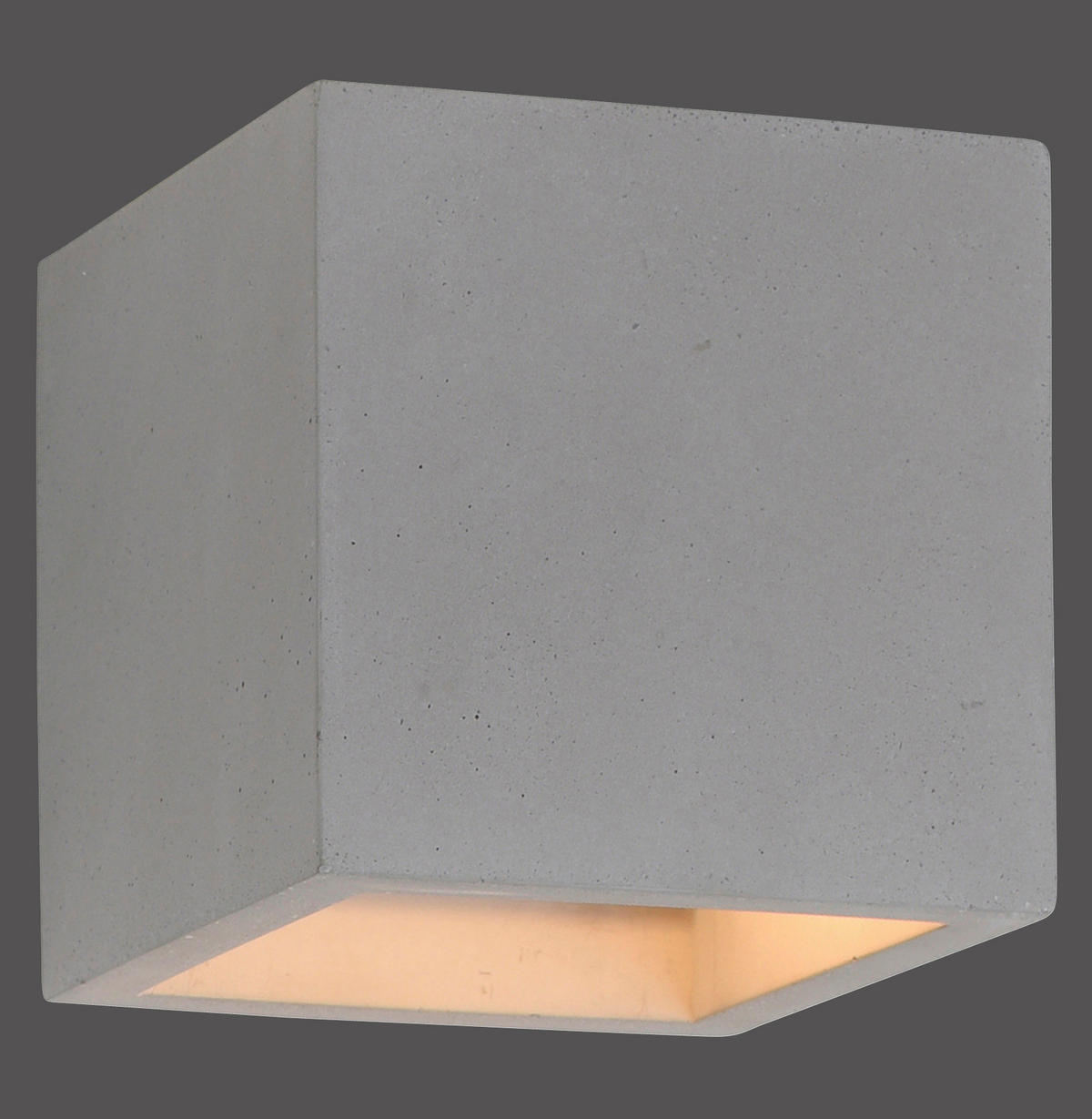 Paul Neuhaus Wandleuchte ETON 9069-22 grau Beton Eisen B/H/T: ca. 11,5x11,5x11,5 cm G9 1 Brennstellen ETON - grau (11,50/11,50/11,50cm) - Paul Neuhaus