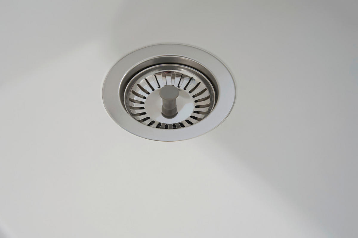 Respekta Einbauspüle Ohio 50 x 44 W weiß Mineralite B/H/T: ca. 44x19x50 cm Ohio 50 x 44 W - weiß (44,00/19,00/50,00cm) - Respekta