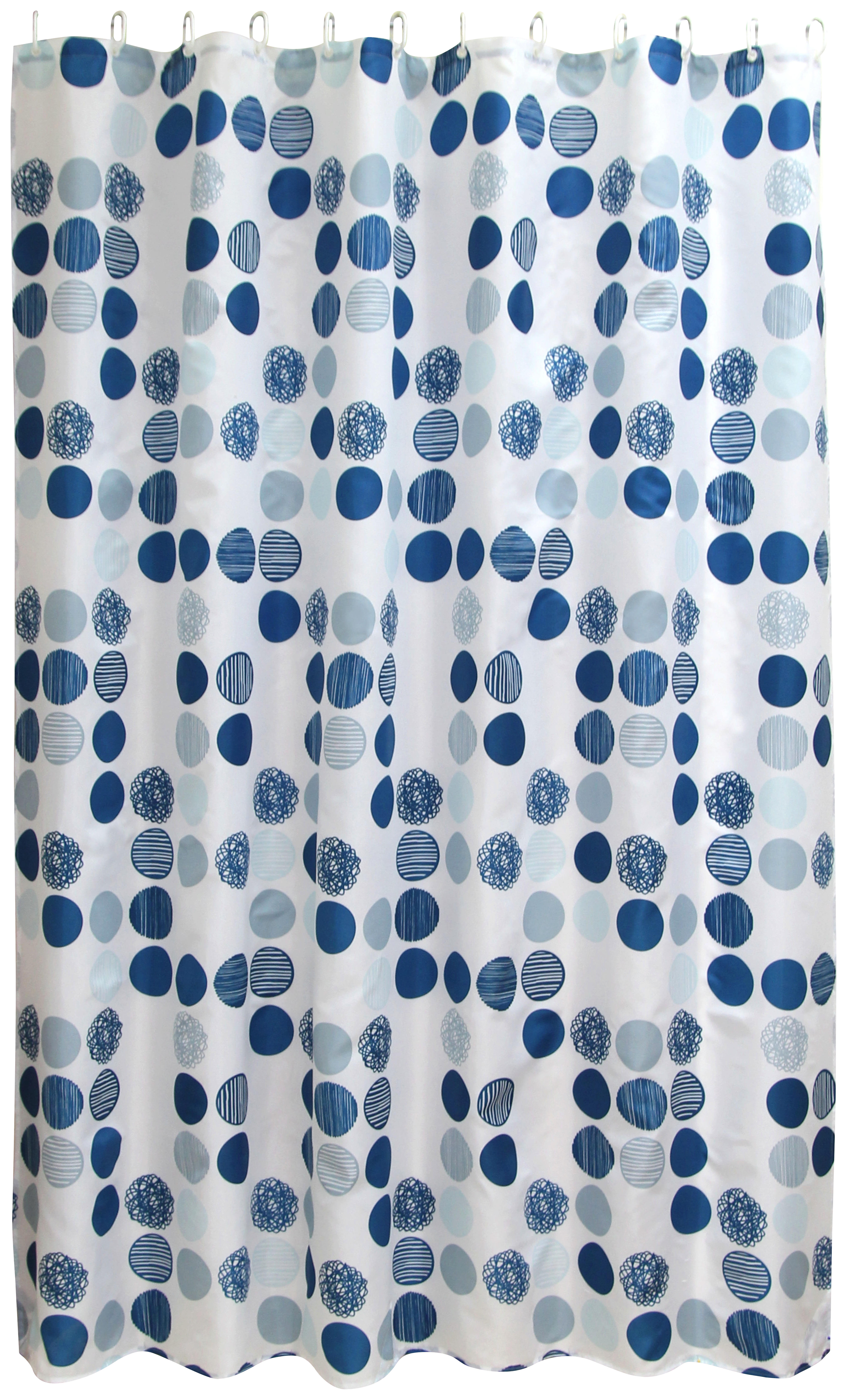 Textil Duschvorhang 180 x 200 cm Orient-Muster 