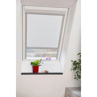 Dachfensterrollo Skylight VD weiß B/L: ca. 38,3x74 cm Skylight VD - weiß (38,30/74,00cm) - LICHTBLICK