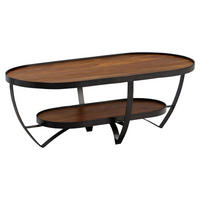 Couchtisch braun B/H/T: ca. 100x35x50 cm Couchtisch - braun (100,00/35,00/50,00cm) - Wohnling
