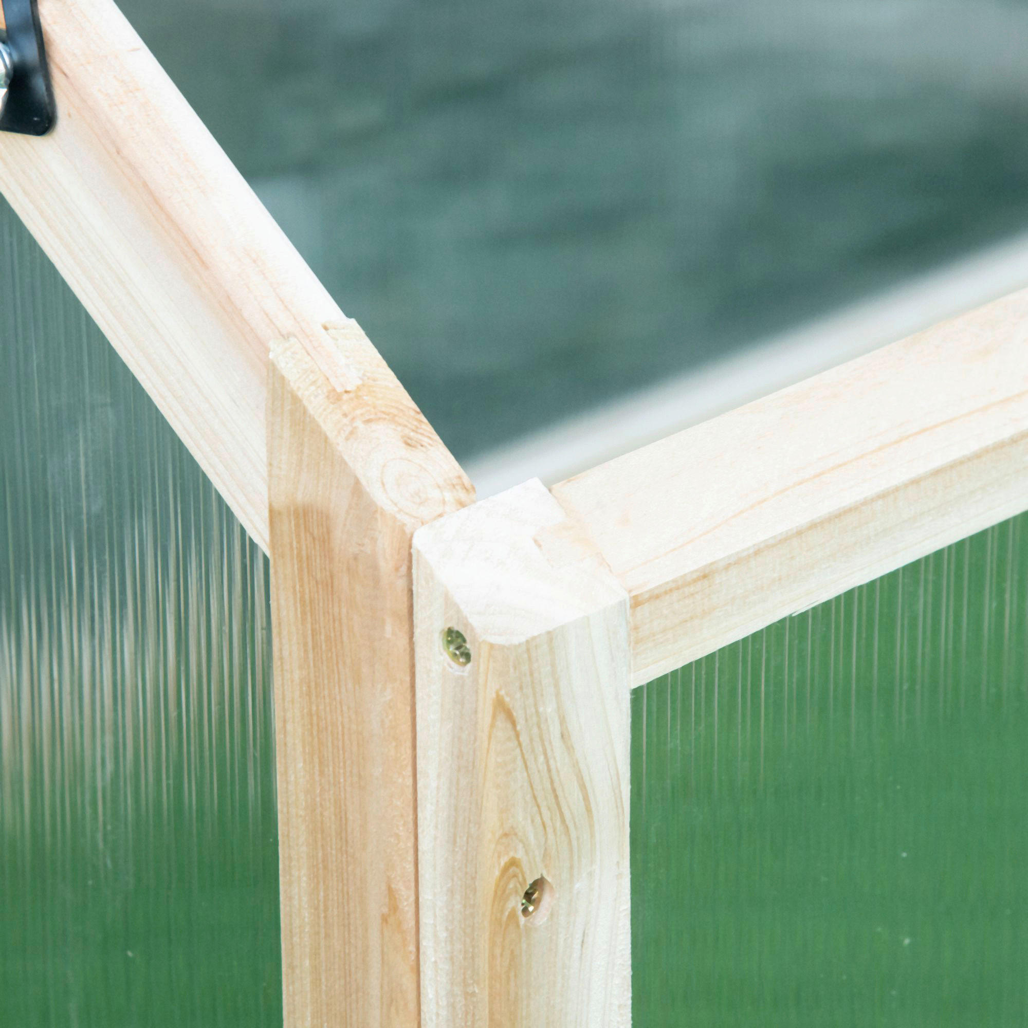 Outsunny Gewächshaus B/H/L: ca. 52x49,5...