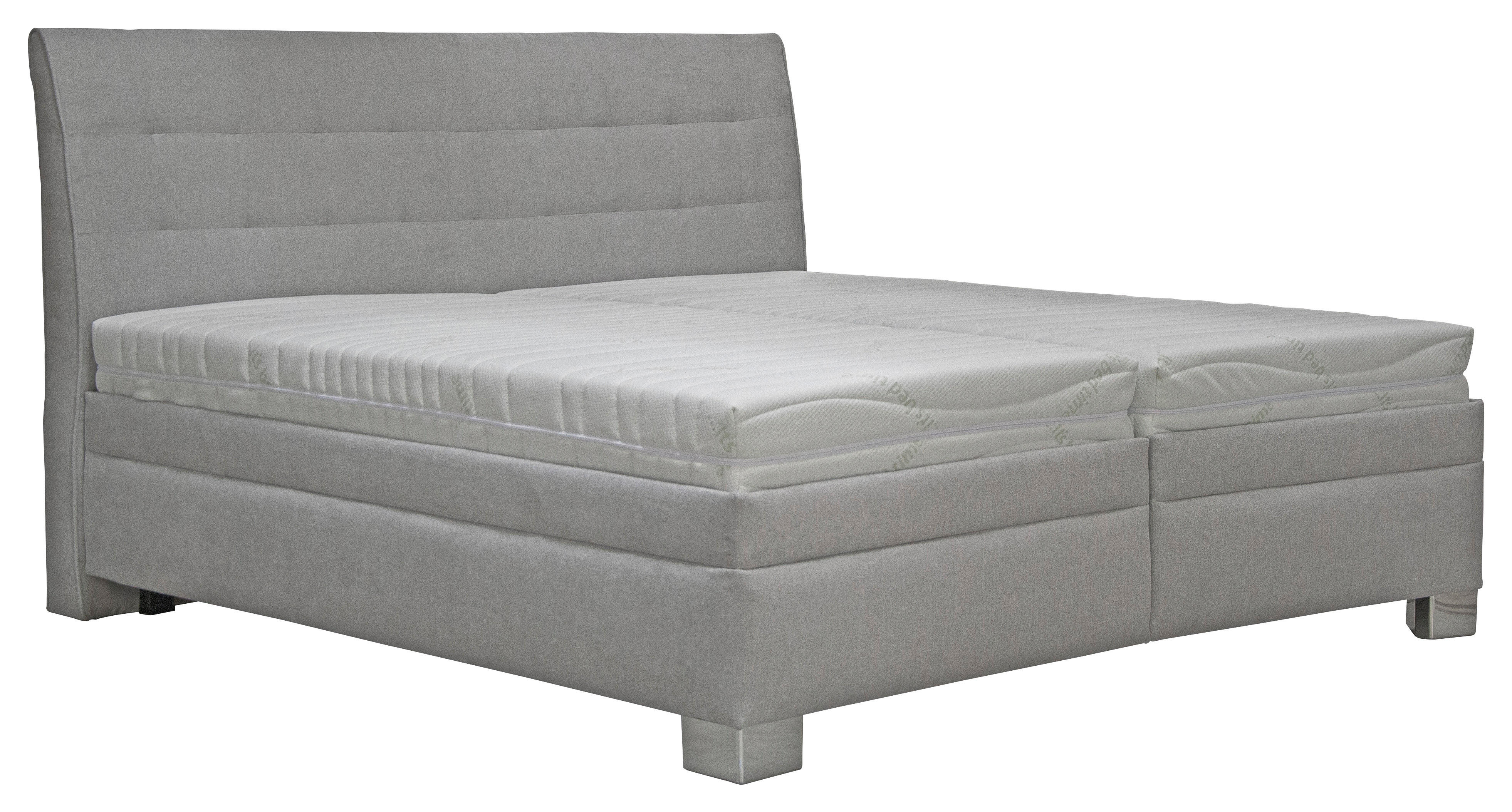 Polsterbett Naty silber Naty - silber (208,00/124,00/226,00cm)