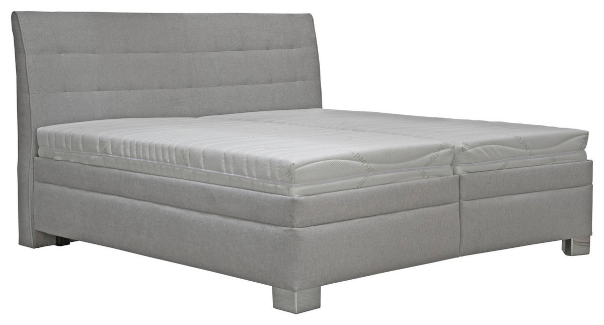 Polsterbett Naty silber Naty - silber (208,00/124,00/226,00cm)