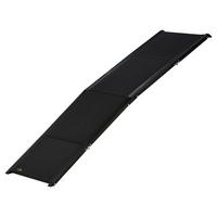 PawHut Klappbare Haustierrampe schwarz Aluminium B/H/L: ca. 43,5x158x2,5 cm Haustierrampe - schwarz (2,50/43,50/158,00cm) - PawHut