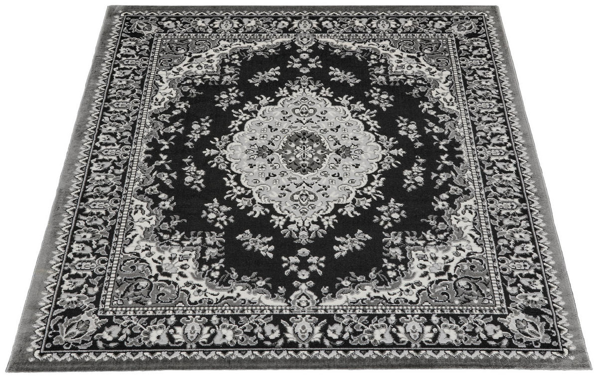 Webteppich Manila schwarz B/L: ca. 200x280 cm Manila - schwarz (200,00/280,00cm)
