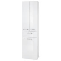 Hochschrank Quickset 312 weiß glanz B/H/T: ca. 50x185,5x33 cm Quickset 312 - weiß (50,00/185,50/33,00cm) - Pelipal