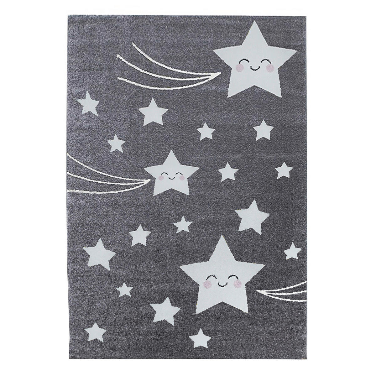 Ayyildiz Teppich KIDS grau B/L: ca. 200x290 cm KIDS - grau (200,00/290,00cm) - Ayyildiz
