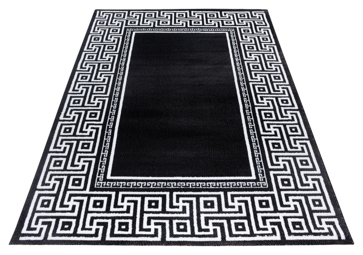 Ayyildiz Teppich PARMA schwarz B/L: ca. 120x170 cm PARMA - schwarz (120,00/170,00cm) - Ayyildiz