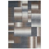 Arte Espina Kurzflorteppich Broadway 300 grau B/L: ca. 80x150 cm Broadway 300 - braun/grau (80,00/150,00cm) - Arte Espina