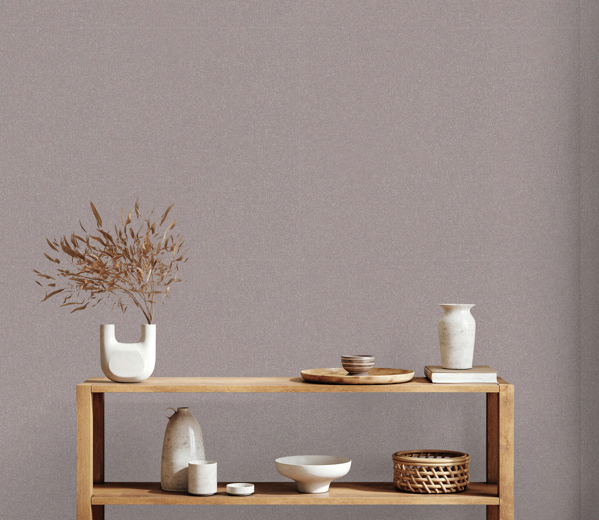 A.S.Creation Vliestapete Terra Uni grau B/L: ca. 53x1005 cm Terra - grau (53,00/1005,00cm) - A.S.Creation