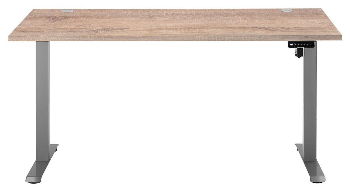 höhenverstellbarer Schreibtisch Pronto 2 Eiche Sonoma Nachbildung B/H/T: ca. 160x75x77 cm Pronto 2 - Eiche (160,00/75,00/77,00cm)