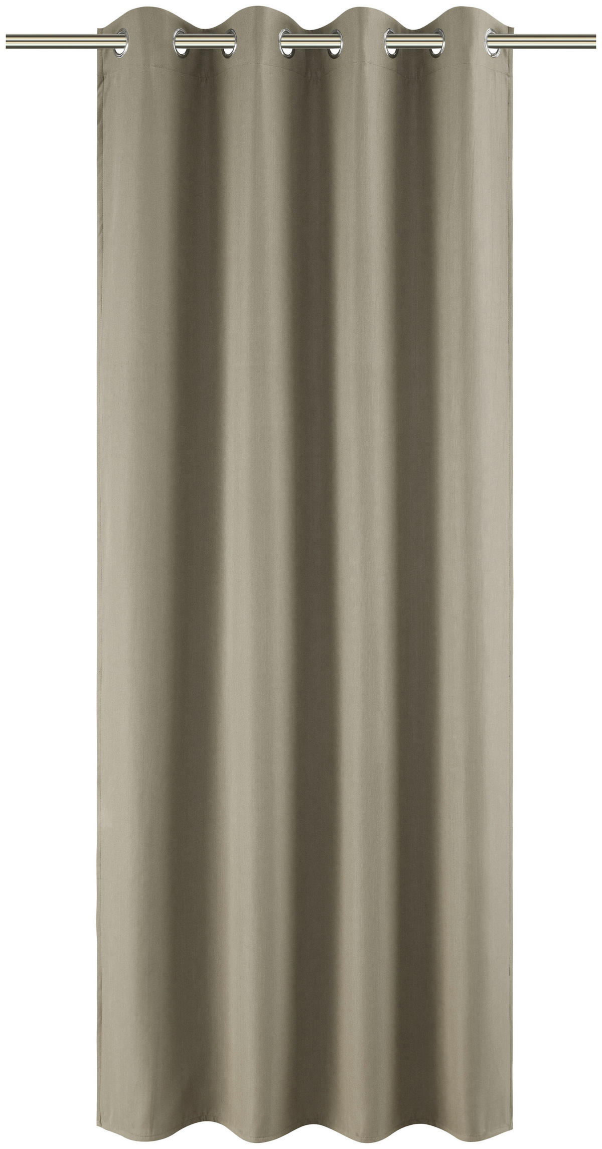 POCOline Verdunklungsvorhang Christa natur B/L: ca. 135x245 cm Christa - natur (135,00/245,00cm) - POCOline