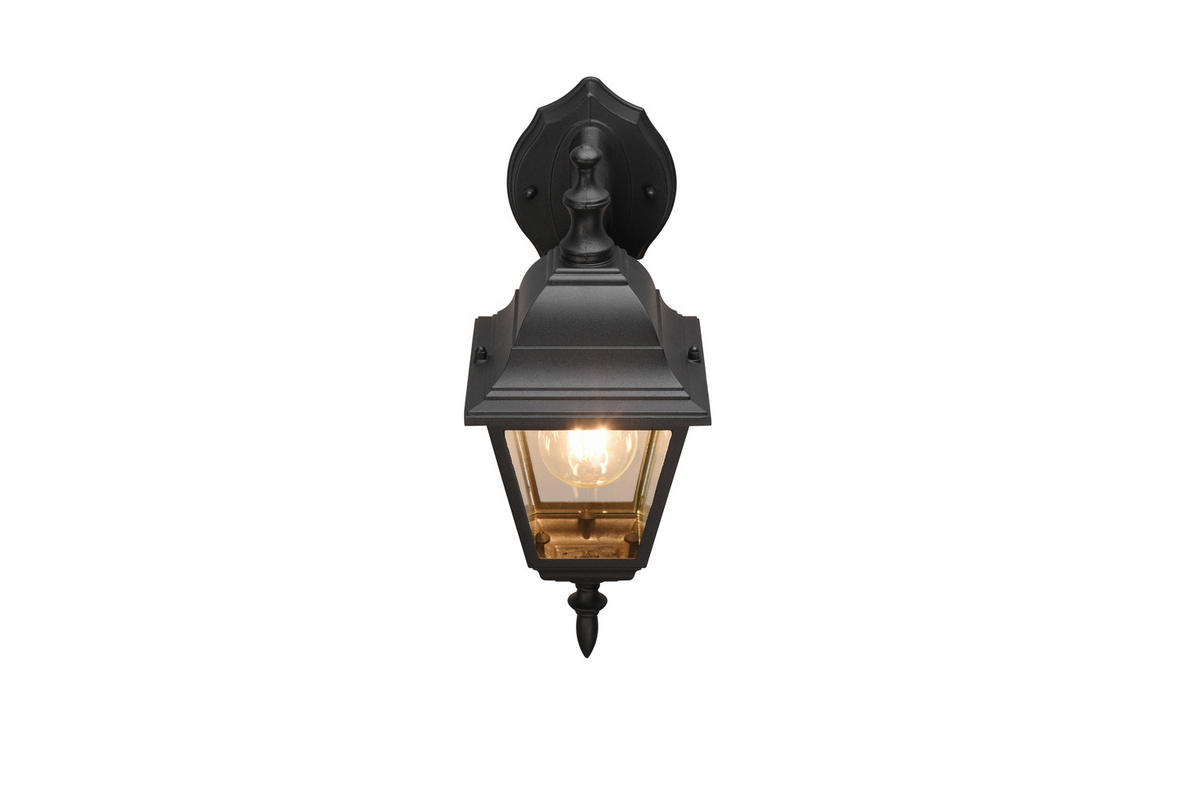 Außen-Wandleuchte Livenza 205767132 schwarz B/H/T: ca. 14x34x19 cm Livenza - schwarz (14,00/34,00/19,00cm) - Trio