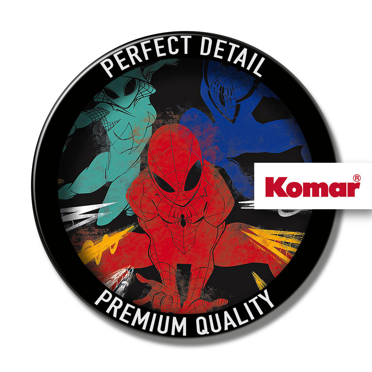 Komar Fototapete Spider-Man Color Explosion B/H: ca. 300x280 cm Spider-Man Color Explosion - (300,00/280,00cm) - Komar