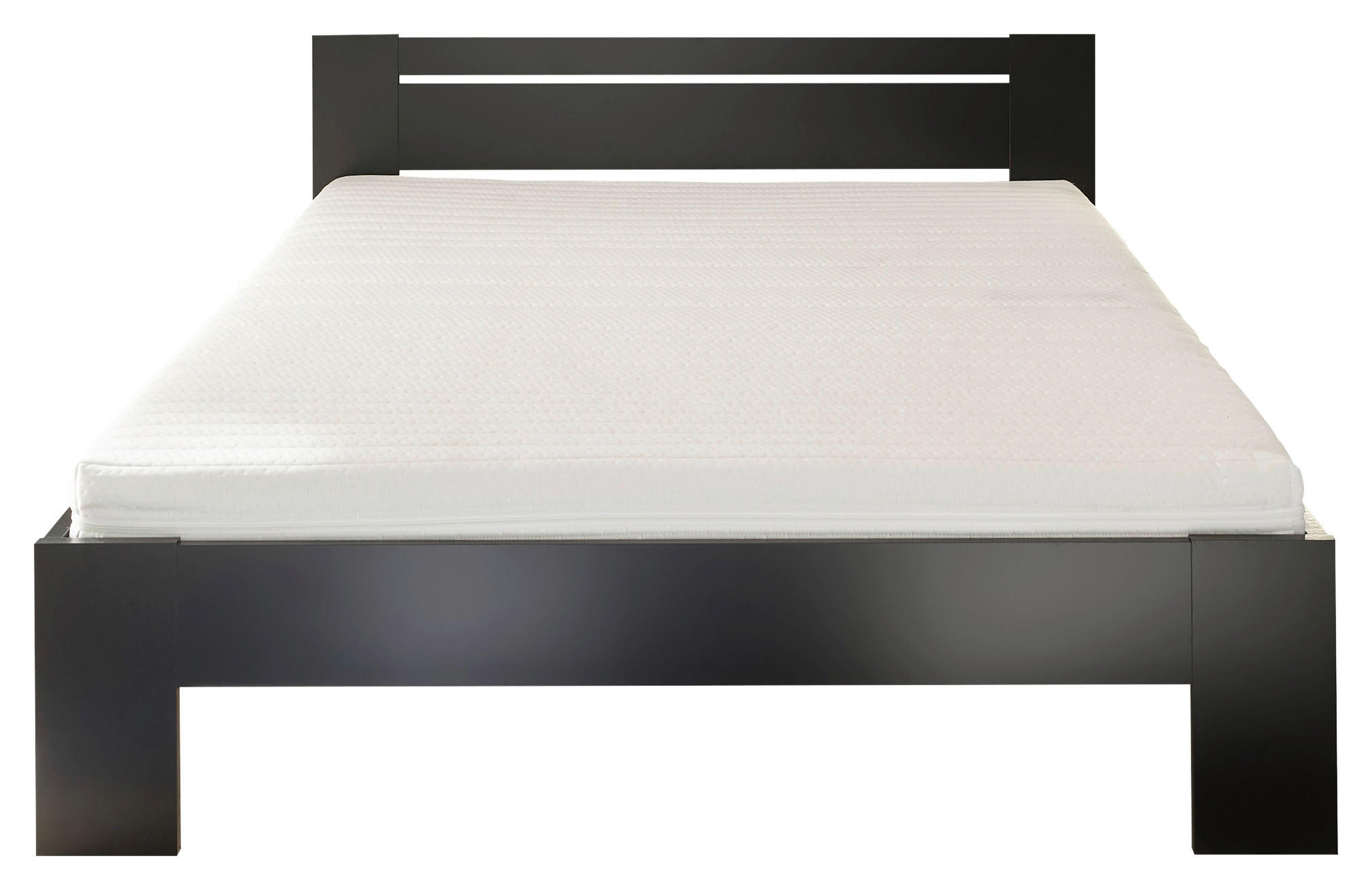 Futonbett Cannes schwarz Liegefläche B/L: ca. 140x200 cm Cannes - schwarz (145,00/71,00/204,00cm)