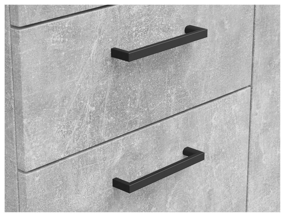 Kommode Multi-Stauraum Typ 33 Beton Optik B/H/T: ca. 120x115x40 cm Multi-Stauraum Typ 33 - Beton (120,00/115,00/40,00cm)