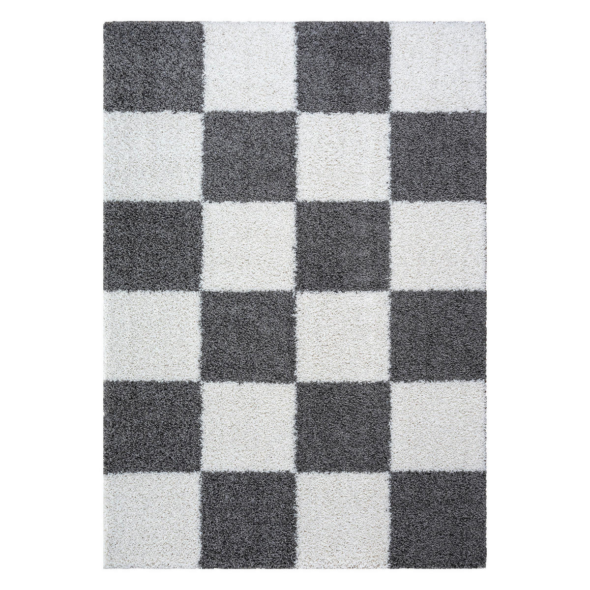 Sanat Hochflorteppich MILANO grau B/L: ca. 80x200 cm MILANO - grau (80,00/200,00cm) - Sanat