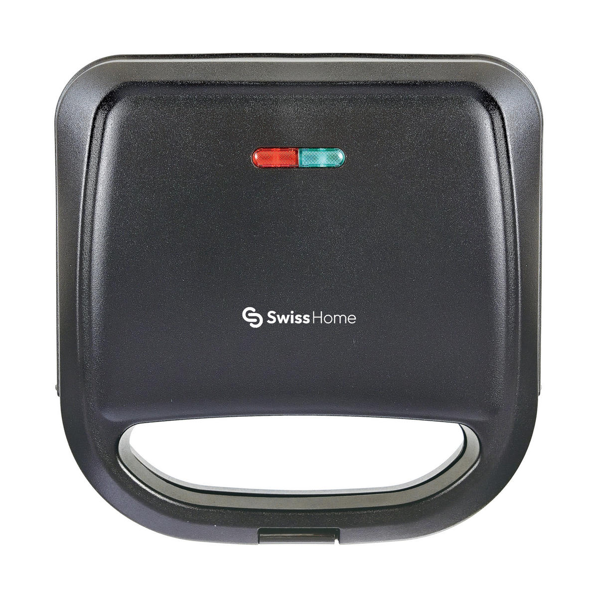 SWISS HOME Sandwichmaker schwarz Edelstahl B/H/L: ca. 11,5x24,5x24 cm PETIT - schwarz (24,00/11,50/24,50cm) - SWISS HOME