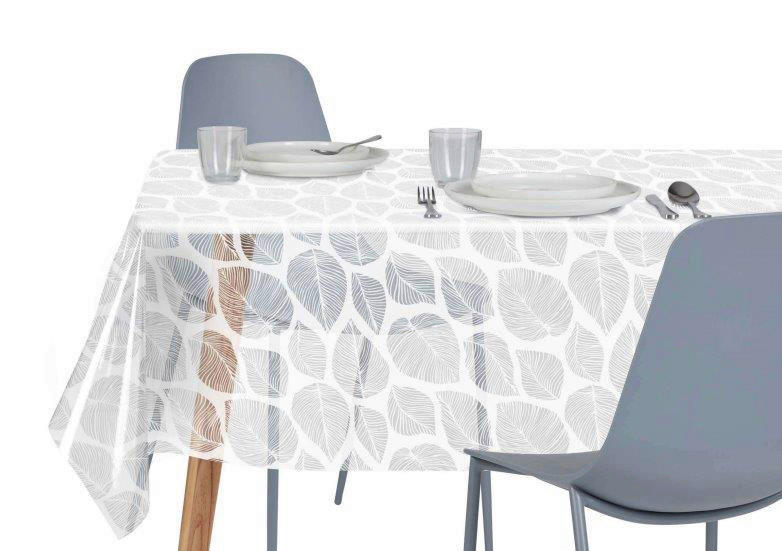 Abwaschbarer Tischbelag Blätterwald transparent B: ca. 140 cm Blätterwald - transparent (140,00cm)