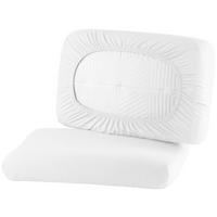 Kissenbezug Univ.-Kissenbezug_2erPack weiß - weiß (45,00/65,00cm)