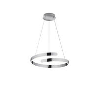 Reality Pendelleuchte  R37071106  Parma Chrom Metall H/D: ca. 150x50 cm 1.0 Brennstellen Parma - Chrom (50,00/150,00cm) - Reality