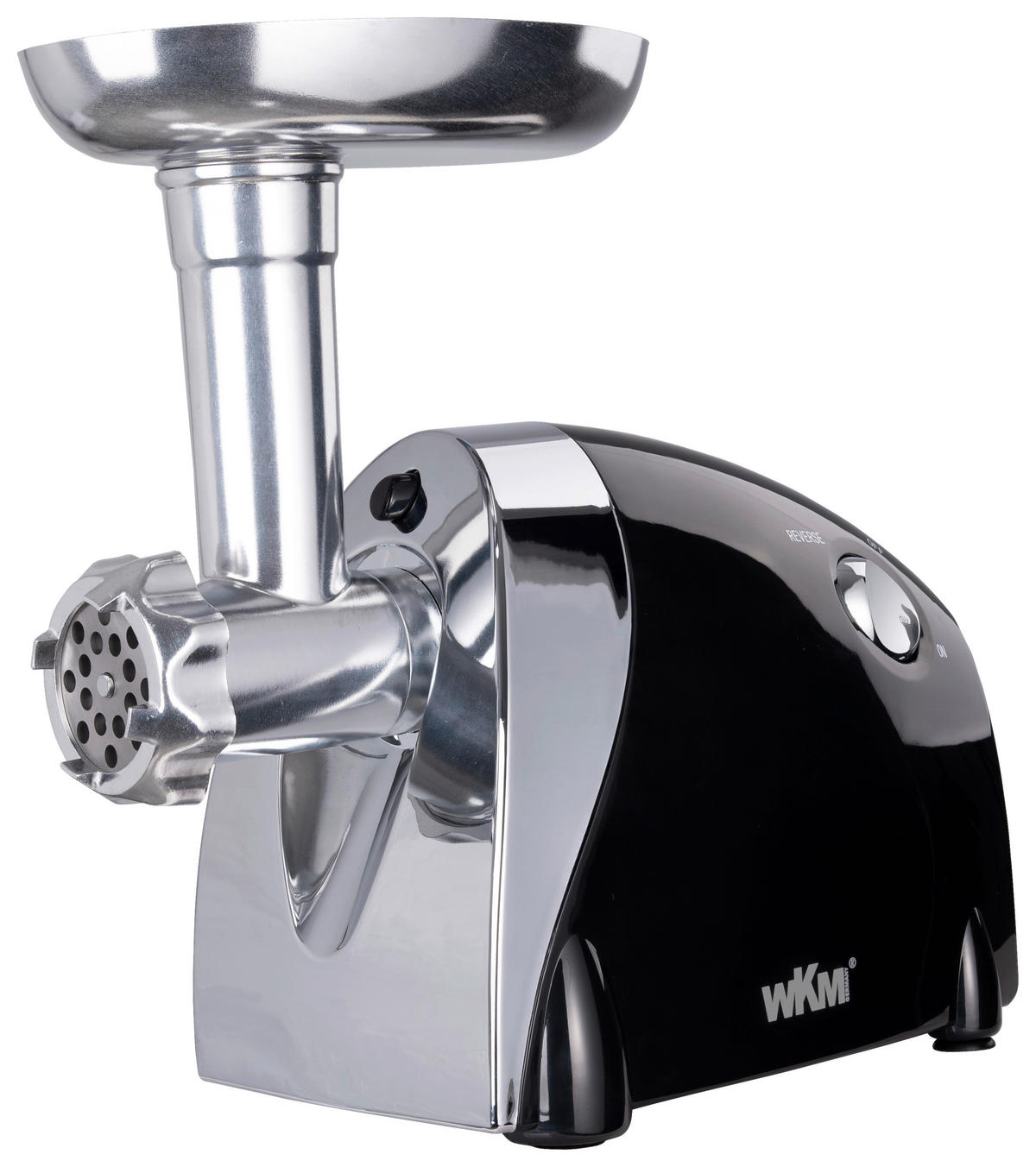 Topmatic Fleischwolf  MG-1200.4 schwarz Kunststoff Edelstahl B/H/L: ca. 17,8x21,5x28 cm Fleischwolf - schwarz (28,00/17,80/21,50cm) - Topmatic
