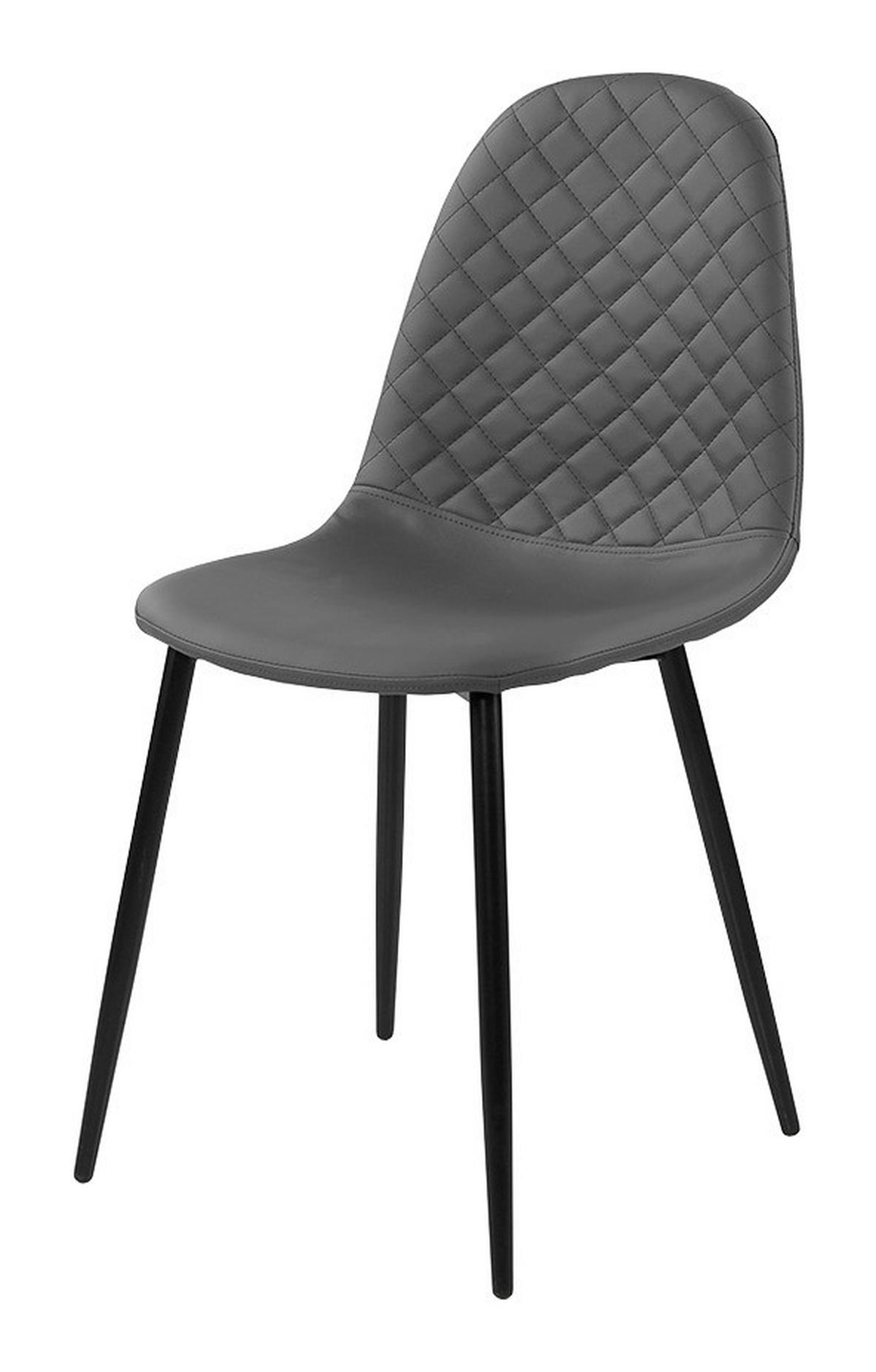 Stuhl  grau B/H/T: ca. 42x85x55 cm Uwe_Stuhl - schwarz/grau (42,00/85,00/55,00cm)