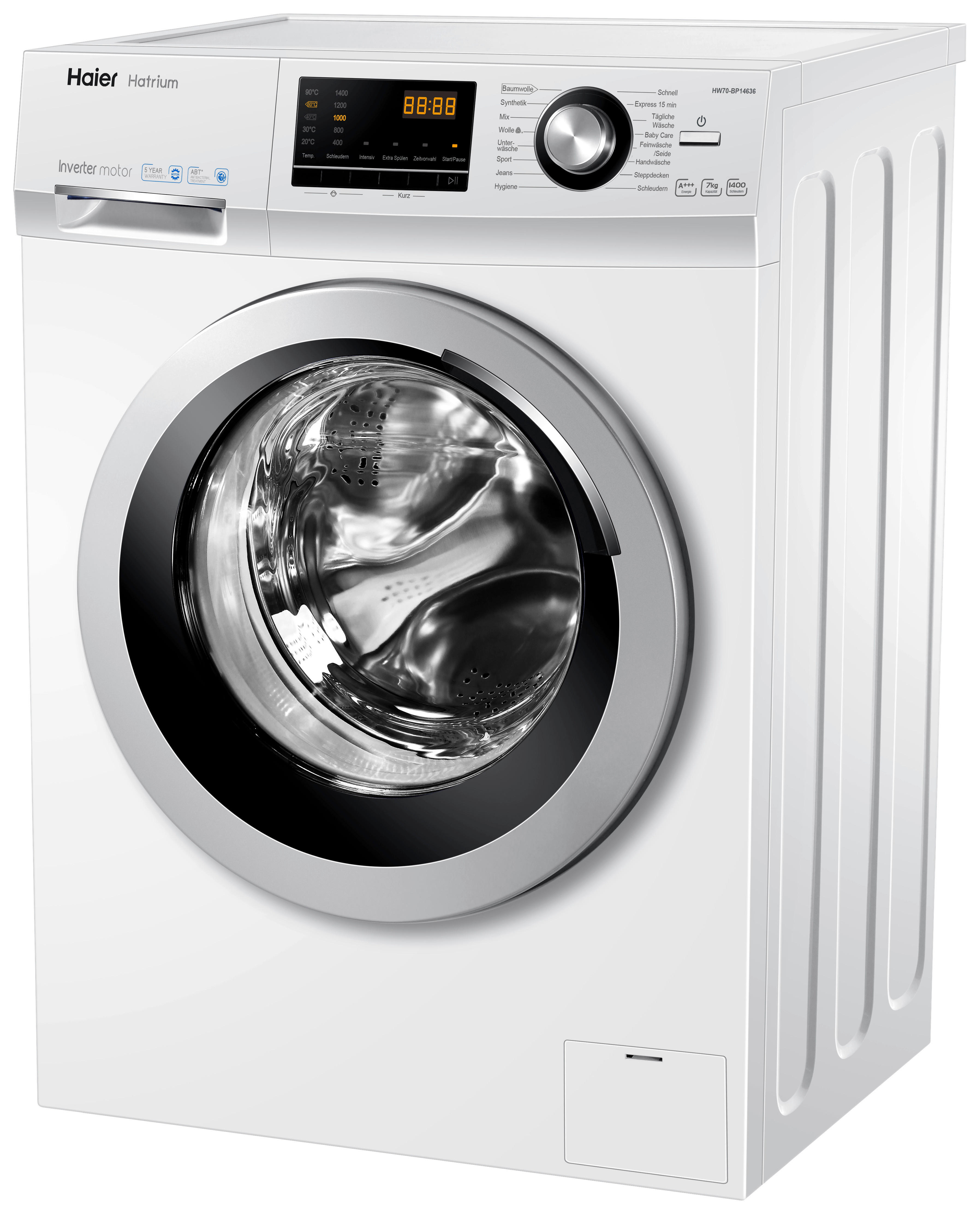 Haier Waschvollautomat HW70-BP14636N wei...