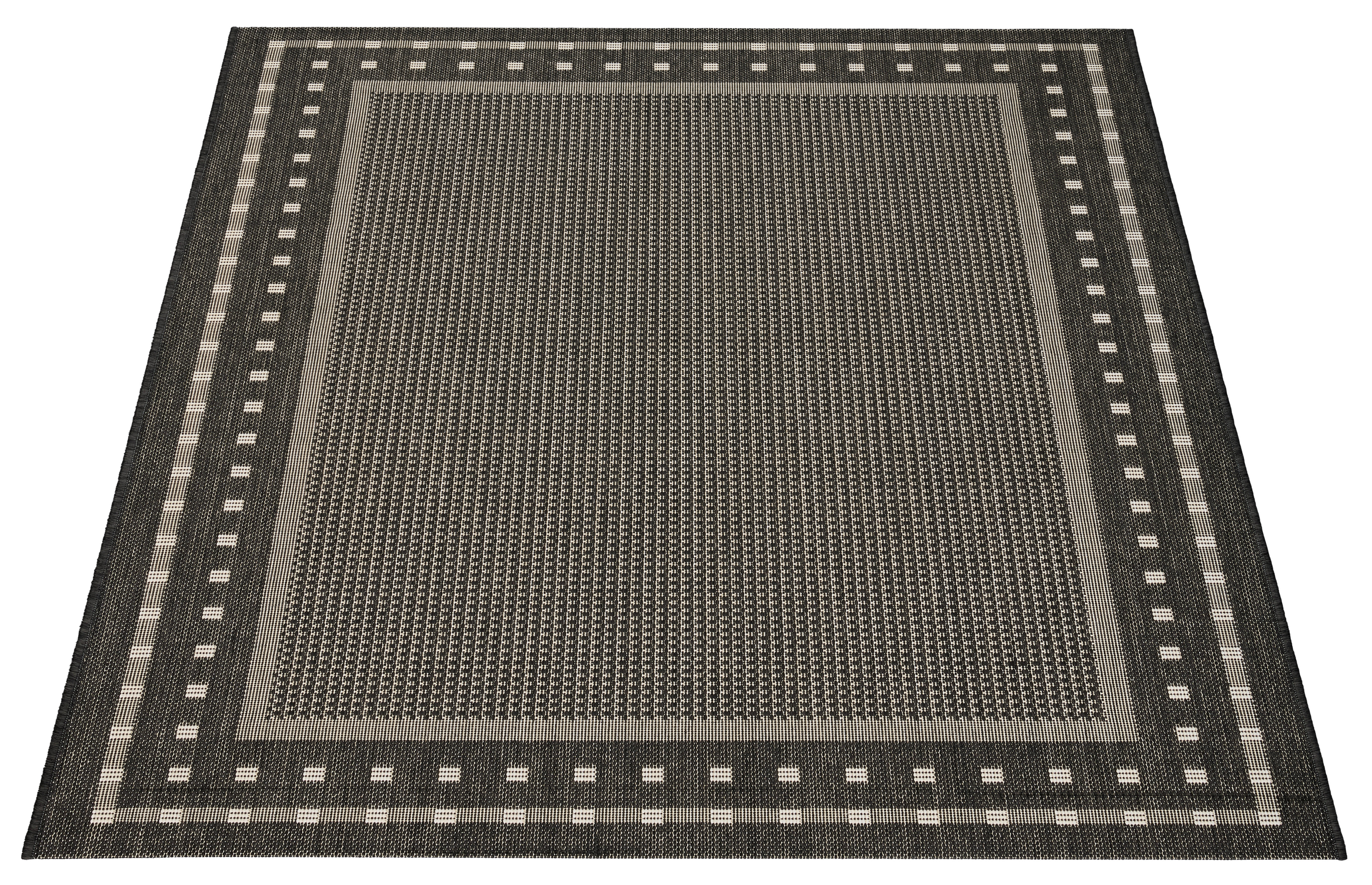 In-/Outdoor-Teppich Ambiente schwarz B/L: ca. 120x170 cm Ambiente - schwarz (120,00/170,00cm)
