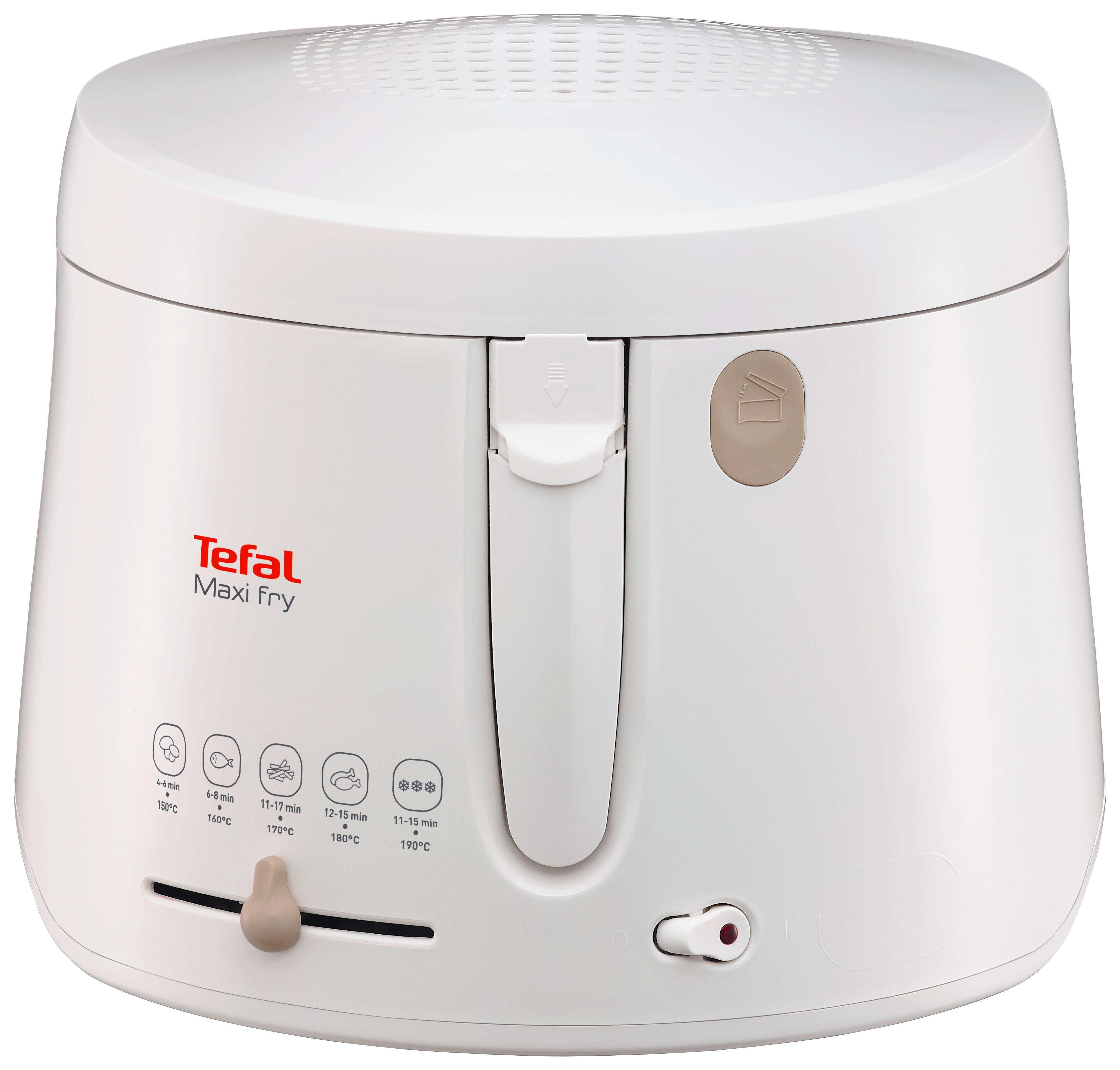 Tefal Fritteuse FF1000 weiß Kunststoff B/H/T: ca. 35x26x36 cm ca. 1,2 l Fritteuse_Maxifry_Tefal - weiß (35,00/26,00/36,00cm) - Tefal